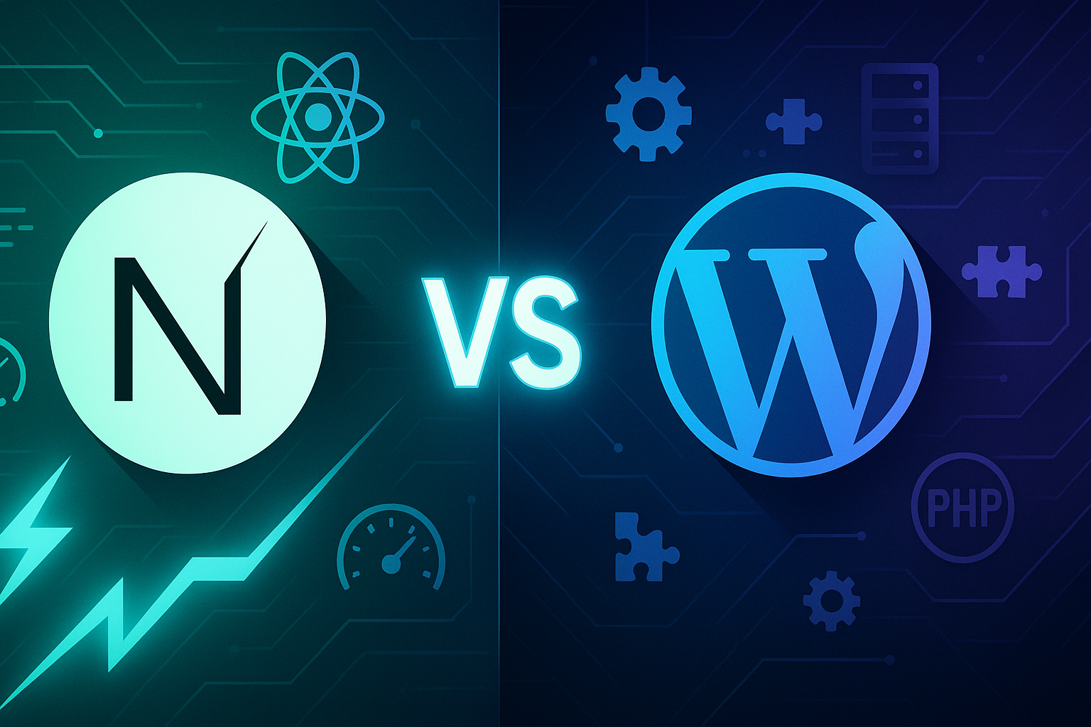 Next.js vs WordPress: Что выбрать для бизнеса в 2025?