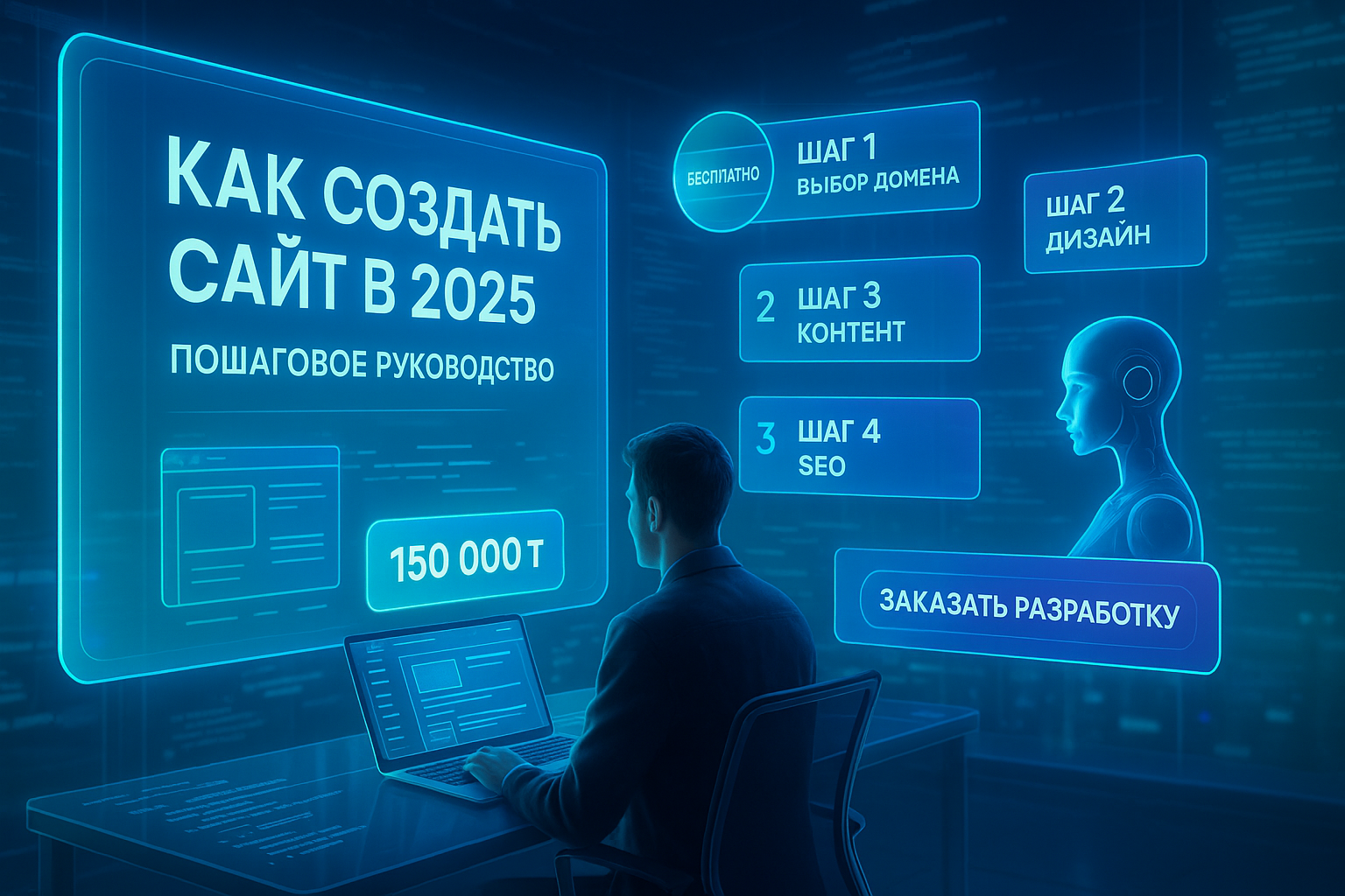 Как создать сайт в 2025 году