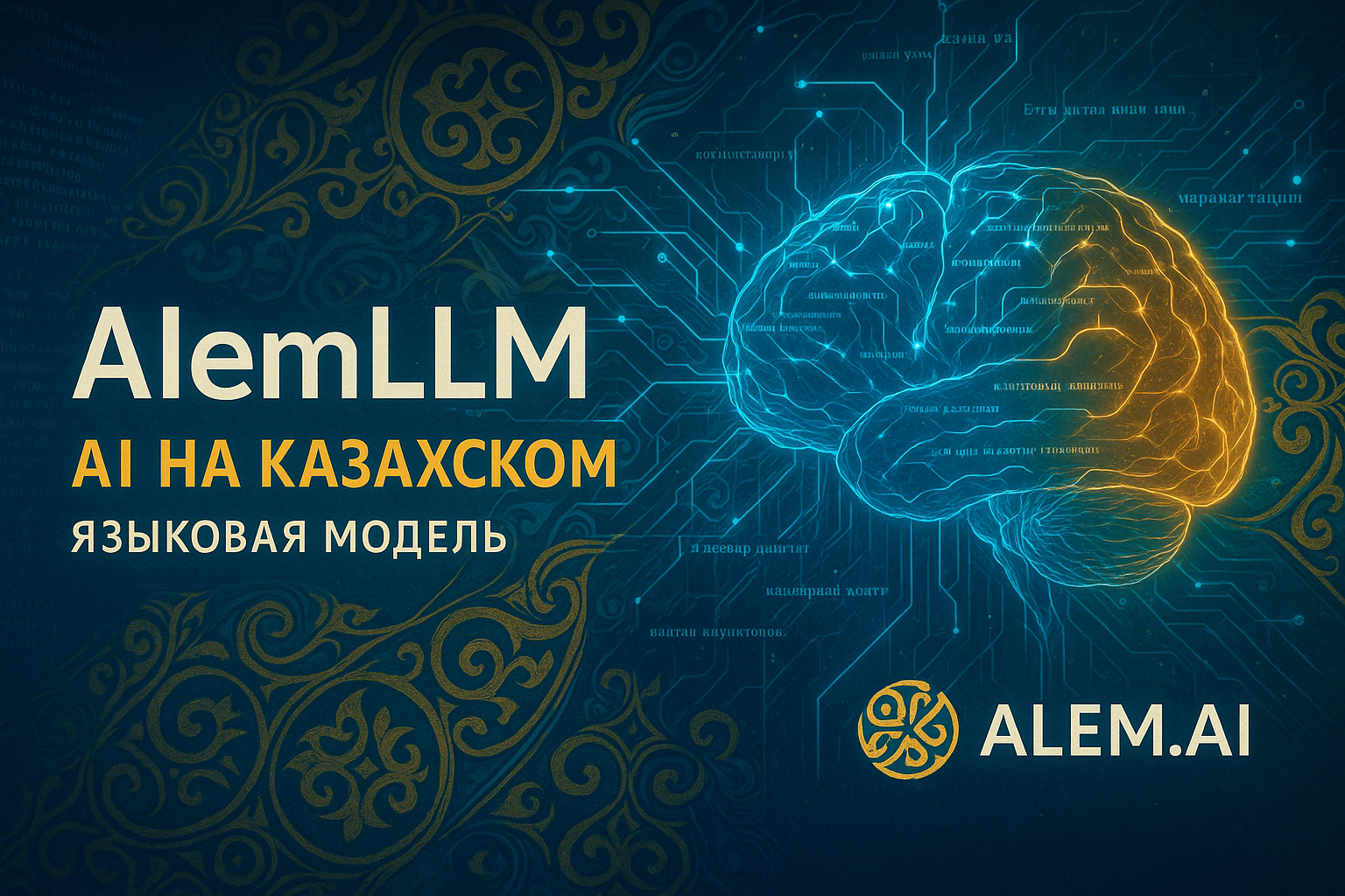 AlemLLM: Казахстан представил крупнейшую языковую AI-модель на казахском языке