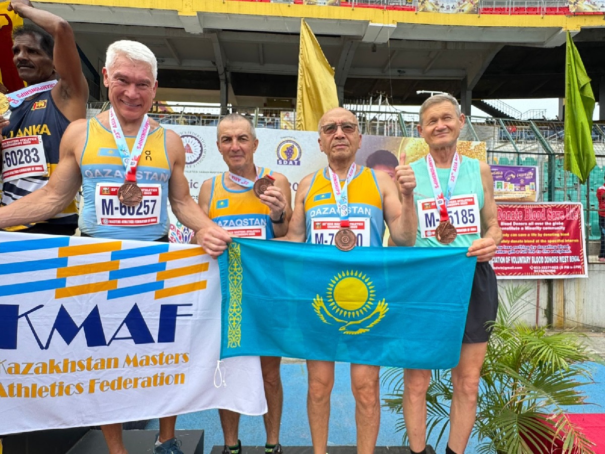 Казахстанский ветеран спорта покоряет Азиатский чемпионат